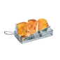 MINI FRITEUSE LONGUE 'ARTINOX'  24x15x3,5 CM ARGENTE INOX (6 UNITÉ)