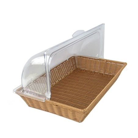 CORBEILLE SIMILAIRE OSIER AVEC COUPOLE GN 1/1