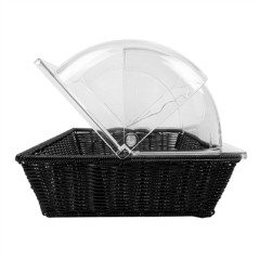 CORBEILLE SIMILAIRE OSIER AVEC COUPOLE GN 1/1