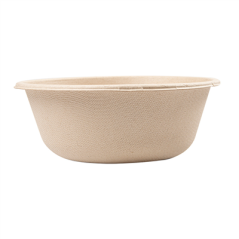 SALADIERS 'BIONIC' 500 ML Ø 15x6 CM NATUREL BAGASSE (500 UNITÉ)