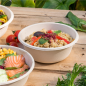 SALADIERS 'BIONIC' 500 ML Ø 15x6 CM NATUREL BAGASSE (500 UNITÉ)