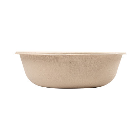 SALADIERS 'BIONIC' 950 ML Ø 18,6x6,1 CM NATUREL BAGASSE (500 UNITÉ)