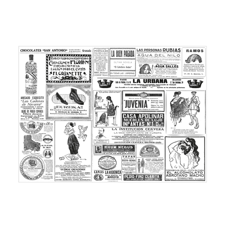 SETS DE TABLE 'GACETA' 48 G/M2 31x43 CM BLANC CELLULOSE (2000 UNITÉ)