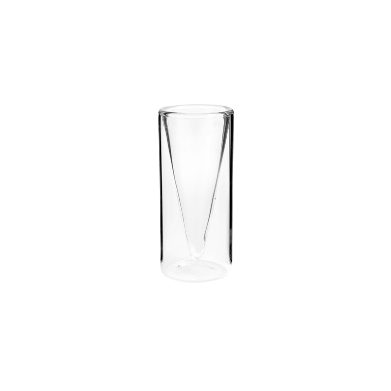 VERRES DOUBLE PAROI 40 ML  Ø 4x9 CM TRANSPARENT VERRE BOROSILICATE (12 UNITÉ)