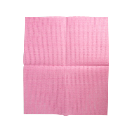 25 U. LAVETTES "SUPER PERFOKLEEN" 80 G/M2 36x42,5 CM ROUGE VISCOSE (1 UNITÉ)