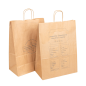 SACS SOS POUR BLANCHISSERIE  90 G/M2 32+16x43 CM NATUREL KRAFT (250 UNITÉ)