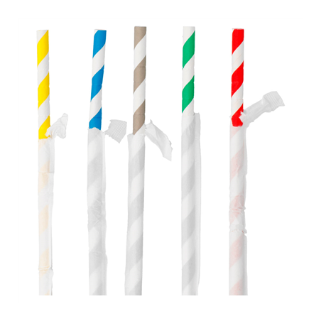 PAILLES FLEXIBLES À FRANGES SOUS SACHETS