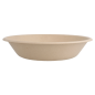 ASSIETTES CREUSES 'BIONIC' 460 ML Ø 16x3,6 CM NATUREL BAGASSE (1000 UNITÉ)