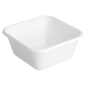 CONTENEURS 'BIONIC' 250 ML 9,5x9,5x4,3 CM BLANC BAGASSE (1000 UNITÉ)