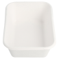 CONTENEURS 'BIONIC' 370 ML 13,5x9,6x4,2 CM BLANC BAGASSE (600 UNITÉ)