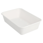 CONTENEURS 'BIONIC' 700 ML 17,5x12x4,5 CM BLANC BAGASSE (500 UNITÉ)