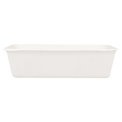 CONTENEURS 'BIONIC' 700 ML 17,5x12x4,5 CM BLANC BAGASSE (500 UNITÉ)