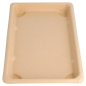 BOÎTES SUSHI 'BIONIC'  21,3x13,3x1,5 CM NATUREL BAGASSE (800 UNITÉ)