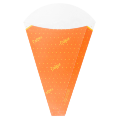 CONES 'CRÊPES' 170 G/M2 12x2,5x19 CM BLANC CARTON (2000 UNITÉ)