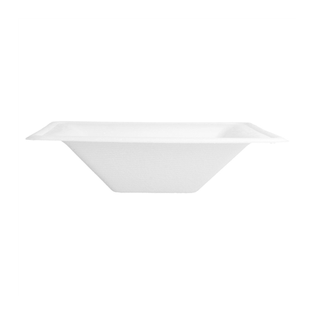 BOLS 'BIONIC' 500 ML 16x16x4 CM BLANC BAGASSE (400 UNITÉ)