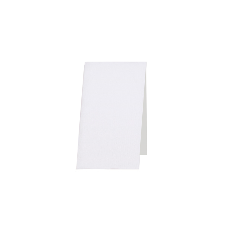 SERVIETTES ESSUIE-MAINS FLUSHABLES  50 G/M2 30x40 CM BLANC CELLULOSE (900 UNITÉ)
