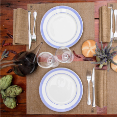 SETS DE TABLE ÉCOLOGIQUES 'ARPILLERA' 48 G/M2 30x40 CM MARRON PAPIER RECYCLÉ (2000 UNITÉ)