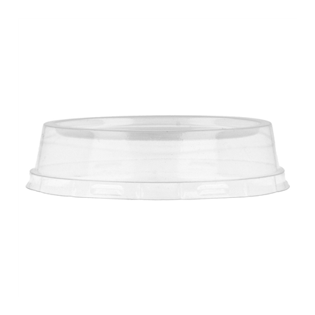 COUVERCLES HAUTES POUR RÉCIPIENTS 214.61/77   TRANSPARENT PET (100 UNITÉ)
