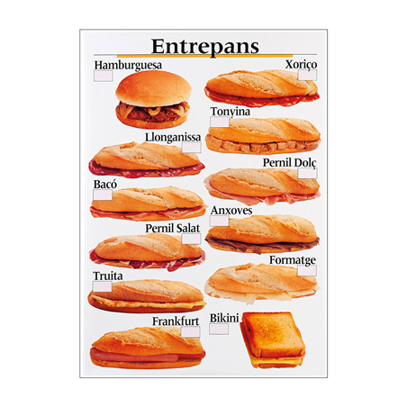 DISPLAY "ENTREPANS" - CATALAN