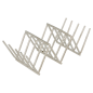 Image RACK MINI TACOS 'ARTINOX'  11,8x5,1x3,7 CM ARGENTE INOX (1 UNITÉ) #1