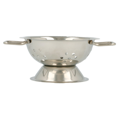 MINI CHINOIS  9,7x5,5 CM ARGENTE INOX (12 UNITÉ)