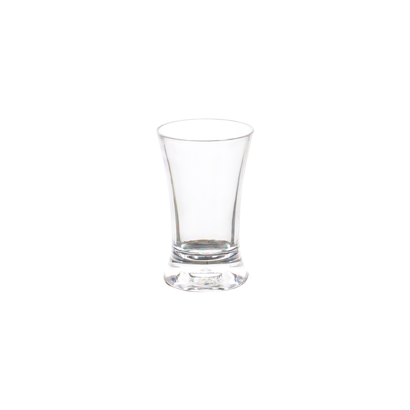 VERRES À SHOT 50 ML Ø 4,8/4,1x7,5 CM TRANSPARENT POLYCARBONATE (12 UNITÉ)