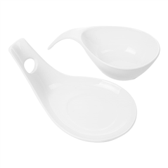 BOLS SOUPE AVEC SAUCIÈRE