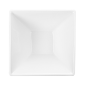 BOLS CARRÉS 300 ML 12,2x6 CM BLANC PORCELAINE (6 UNITÉ)