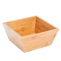 BOL CARRÉ 3500 ML 24,1x24,1x10,2 CM NATUREL BAMBOU (1 UNITÉ)