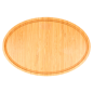 PLATEAU OVALE 30,6x20,4x2 CM BAMBOU (1 UNITÉ) PLATEAU OVALE 30,6x20,4x2 CM BAMBOU (1 UNITÉ)