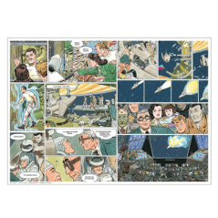 SETS DE TABLE OFFSET 'COMIC' 70 G/M2 31x43 CM QUADRICHROMIE PAPIER (2000 UNITÉ)