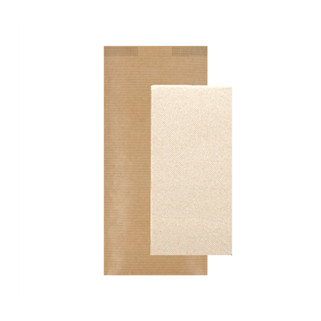 SERVIETTES RECYCLÉES EMB. 'D.POINT' 40x32 CM