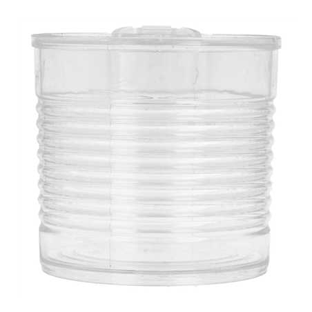BOÎTES DE CONSERVE 220 ML Ø 7,4x7,2 CM TRANSPARENT PS (100 UNITÉ)