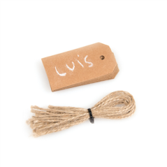 12 U. ÉTIQUETTES D'ARDOISE