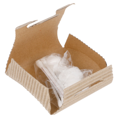 VANITY SET, ÉTUI RECYCLÉ  7,8x5,5x0,4 CM (100 UNITÉ)