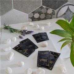 SACHETS SHAMPOOING 'ALLURE' 10 ML 10x5 CM NOIR PET (1000 UNITÉ)