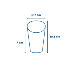 GOBELETS A FRITES OUVERTS