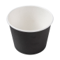 POTS 1000 ML 300 + 18 PE G/M2 Ø13,5x10,4 CM NOIR CARTON (500 UNITÉ)