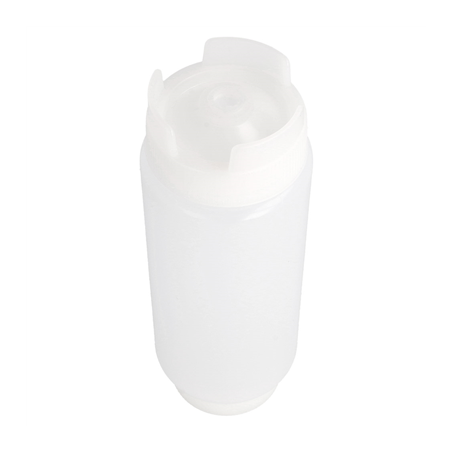 POIRES À SAUCES 360 ML Ø 6,2x16,7 CM TRANSLUCIDE LDPE (24 UNITÉ)