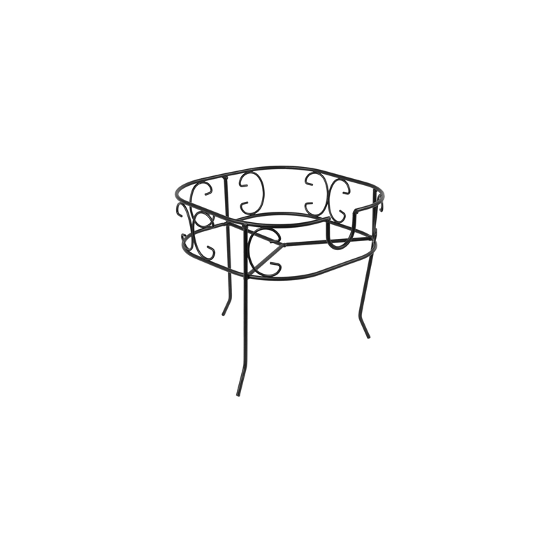 PIÉDESTAL POUR CODE 215.57  21x21x19 CM NOIR METAL (1 UNITÉ)