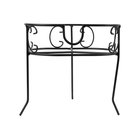 PIÉDESTAL POUR CODE 215.57  21x21x19 CM NOIR METAL (1 UNITÉ)