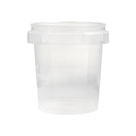 RÉCIPIENTS INVIOLABLES 50 ML Ø 4,8x5 CM TRANSPARENT PP (2688 UNITÉ)