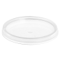 COUVERCLES POUR RÉCIPIENTS INVIOLABLES REFS. 220.82/220.83 30/50 ML Ø 4,8 TRANSPARENT PP (2700 UNITÉ)