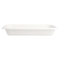 PLATEAUX 'BIONIC' 350 ML 18x12x2,5 CM BLANC BAGASSE (600 UNITÉ)