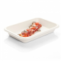 PLATEAUX 'BIONIC' 350 ML 18x12x2,5 CM BLANC BAGASSE (600 UNITÉ)