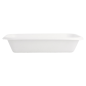 PLATEAUX 'BIONIC' 425 ML 18x12x3,5 CM BLANC BAGASSE (600 UNITÉ)