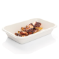PLATEAUX 'BIONIC' 425 ML 18x12x3,5 CM BLANC BAGASSE (600 UNITÉ)
