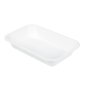 PLATEAUX 'BIONIC' 710 ML 21,5x14x3,7 CM BLANC BAGASSE (600 UNITÉ)