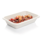 PLATEAUX 'BIONIC' 710 ML 21,5x14x3,7 CM BLANC BAGASSE (600 UNITÉ)