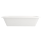 PLATEAUX 'BIONIC' 950 ML 21,5x14x5,2 CM BLANC BAGASSE (600 UNITÉ)